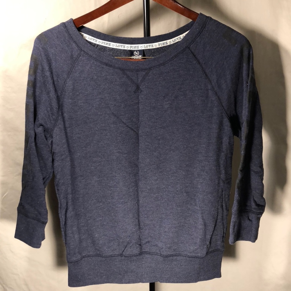 VS Pink 3/4 sleeve sweater
